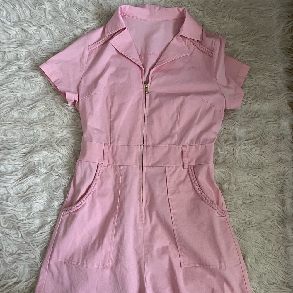 Pink romper